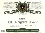 Trossen_St Georgener_auslese 1982